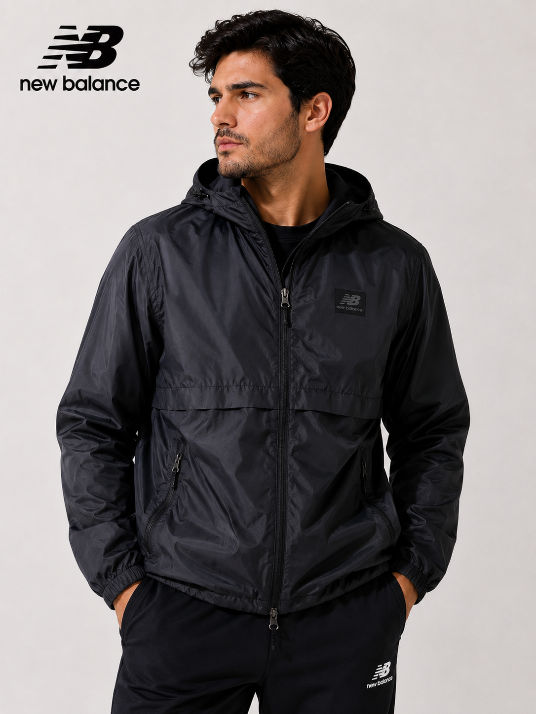 Chamarra waterproof para caballero NEW BALANCE
