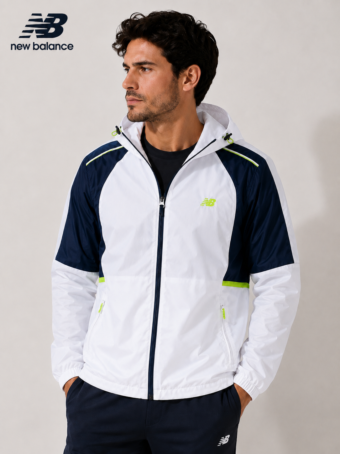Chamarra waterproof para caballero NEW BALANCE