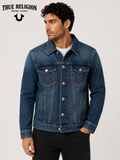 Chamarra de mezclilla para caballero TRUE RELIGION