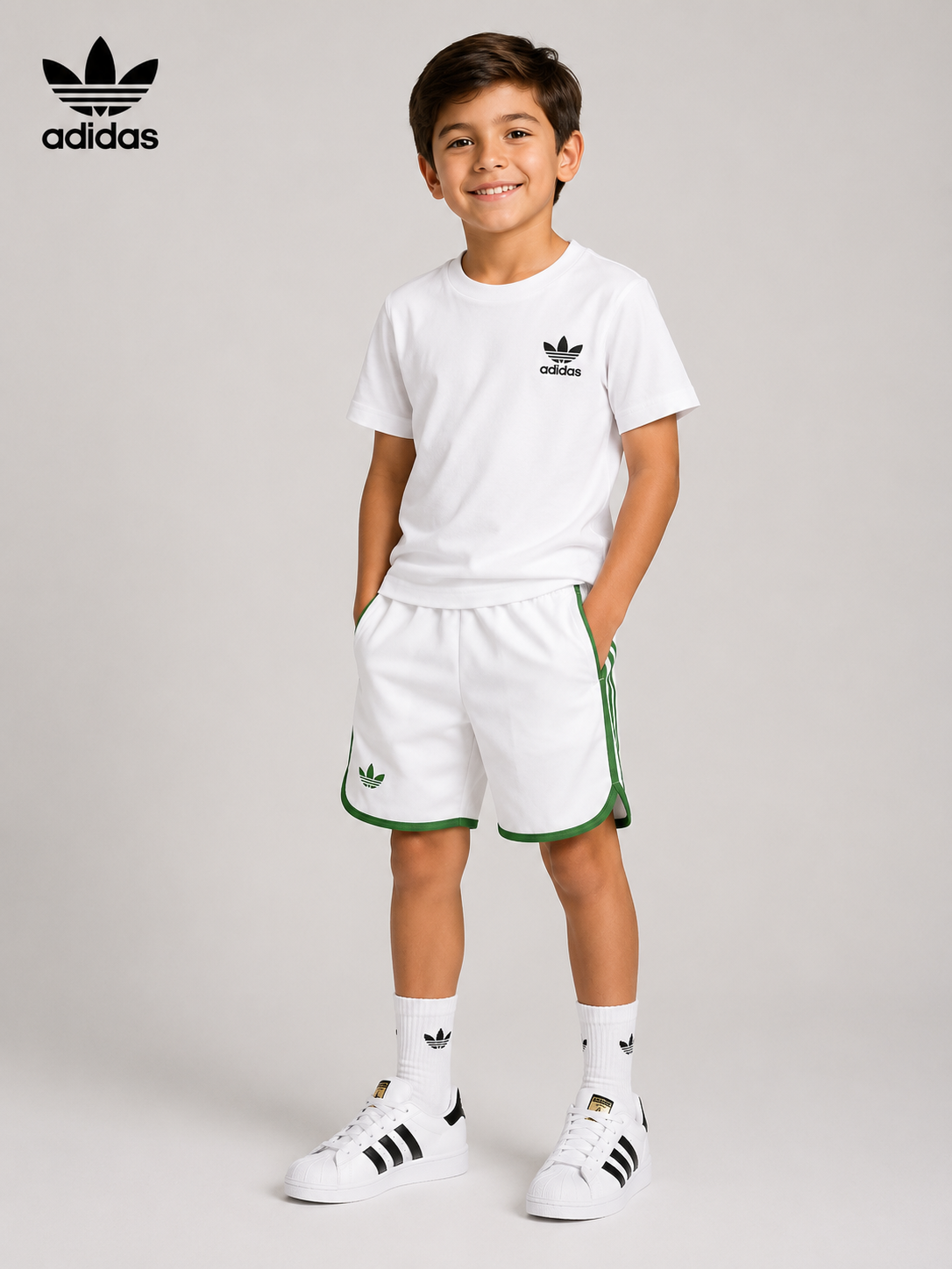 Short deportivo para niño ADIDAS