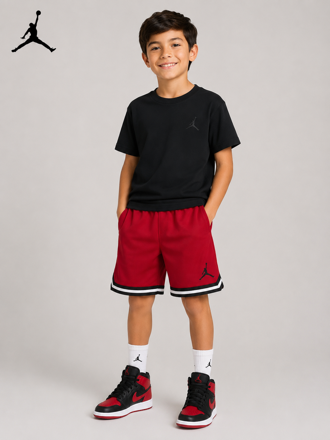 Short deportivo para niño JORDAN