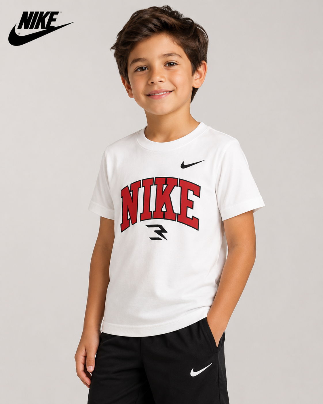 Playera para niño NIKE