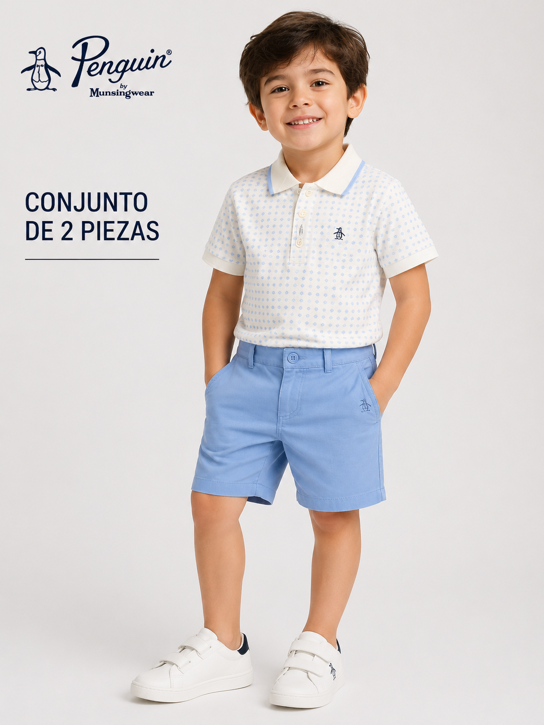 Conjunto casual para niño PENGUIN