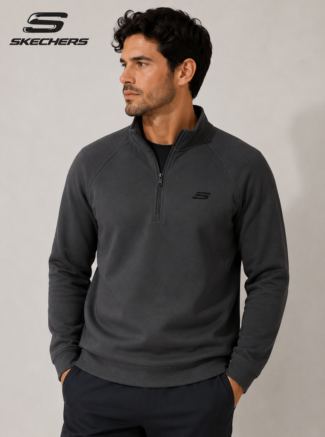 Sudadera para caballero SKECHERS