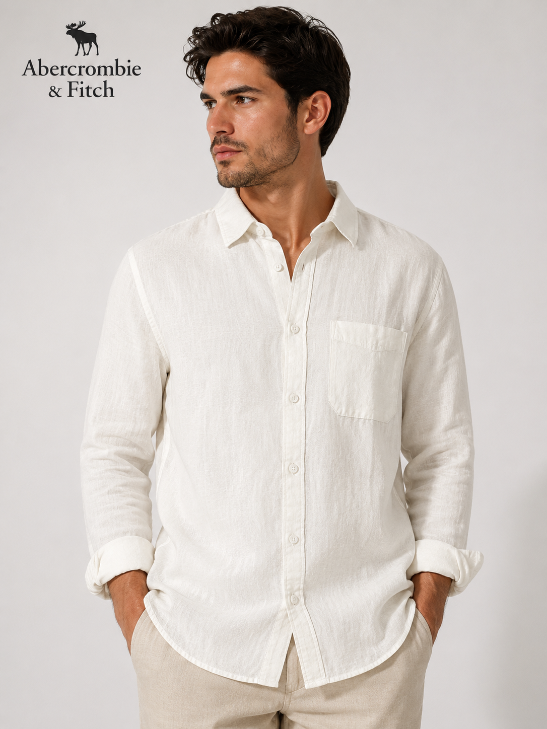 Camisa de vestir para caballero ABERCROMBIE & FITCH